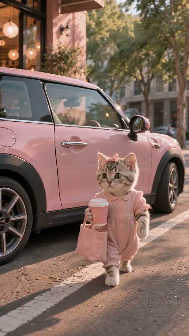 Cat Car Ride